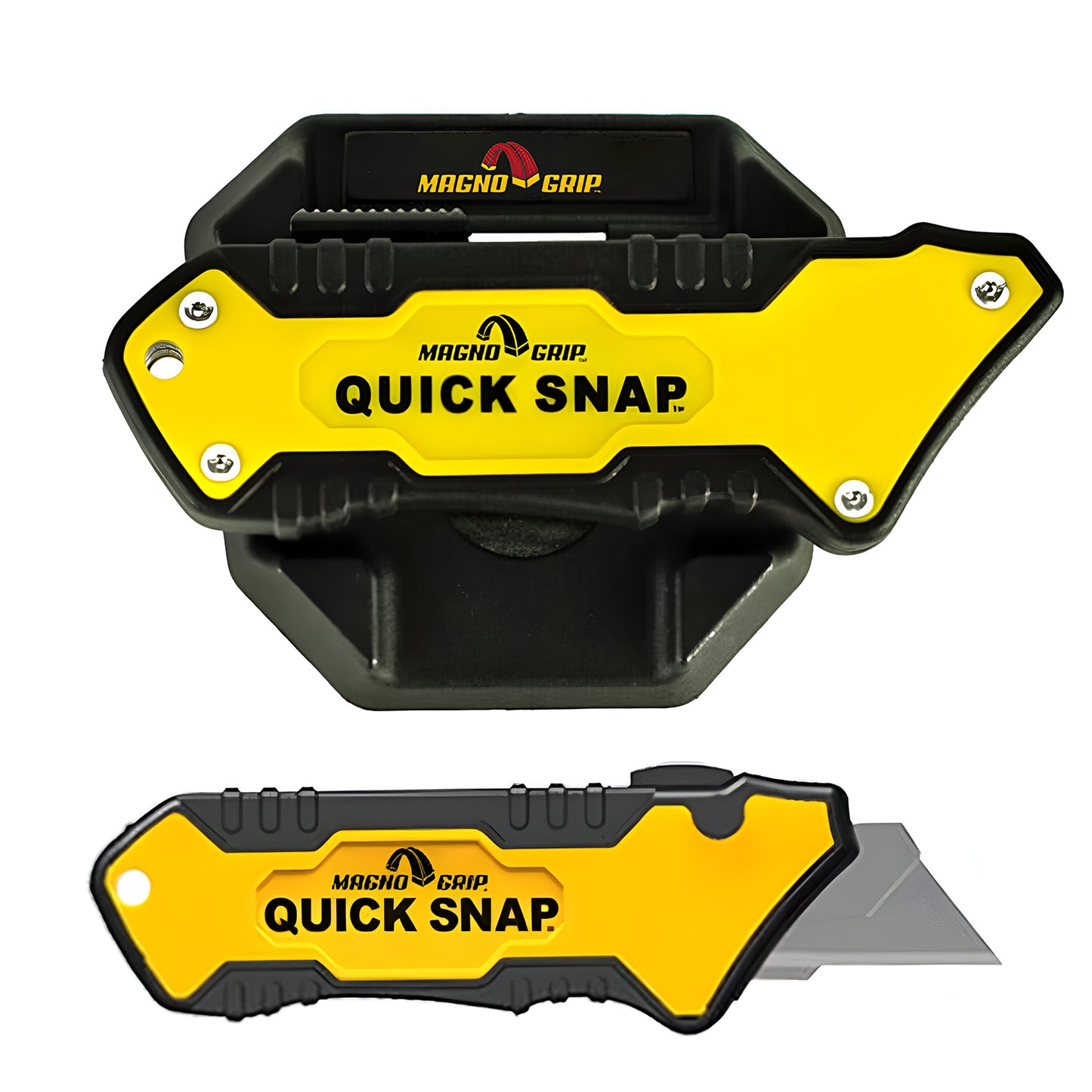MagnoGrip Quick Snap Magnetic Slide Utility Knife with Universal Holder