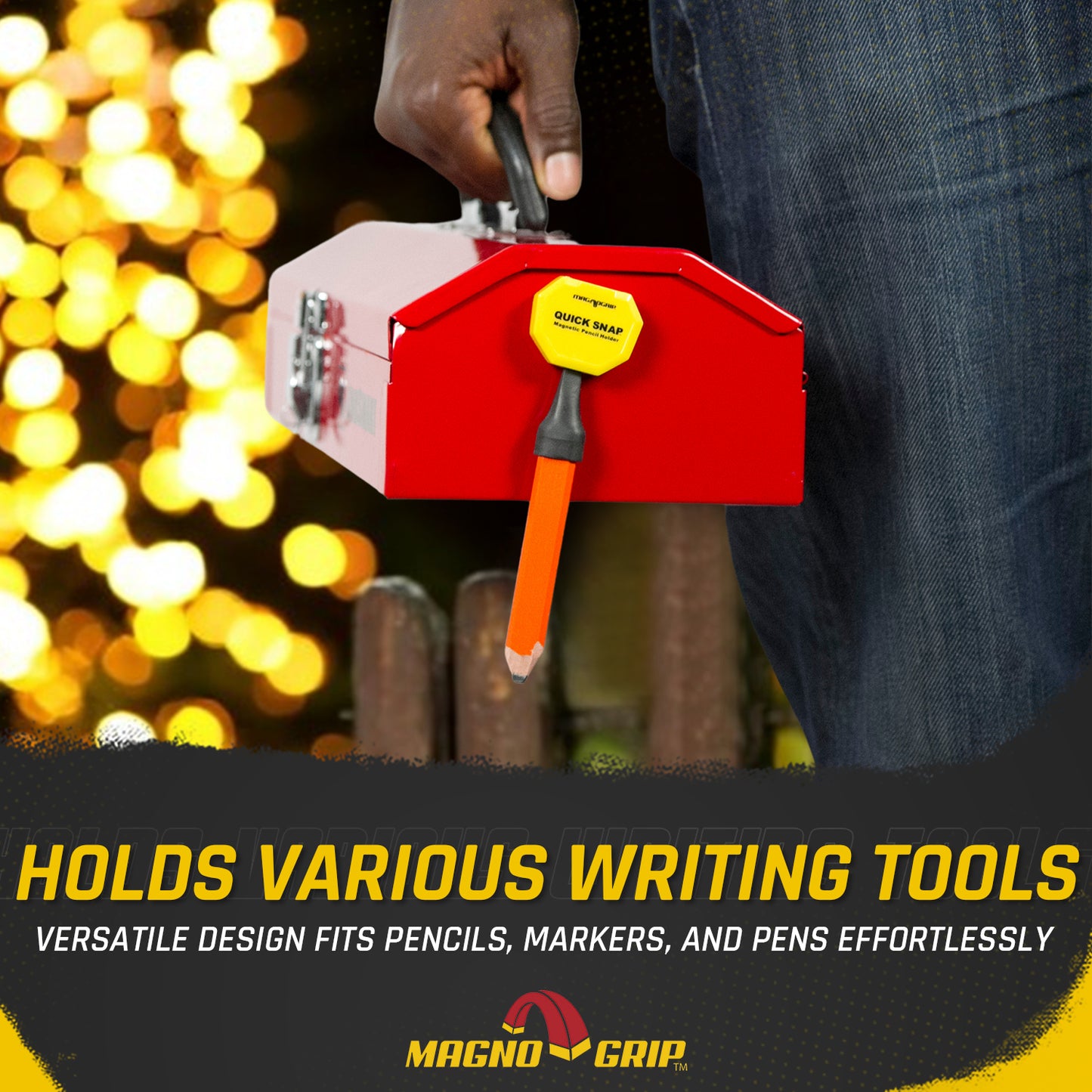 MagnoGrip Quick Snap Magnetic Pencil Holder
