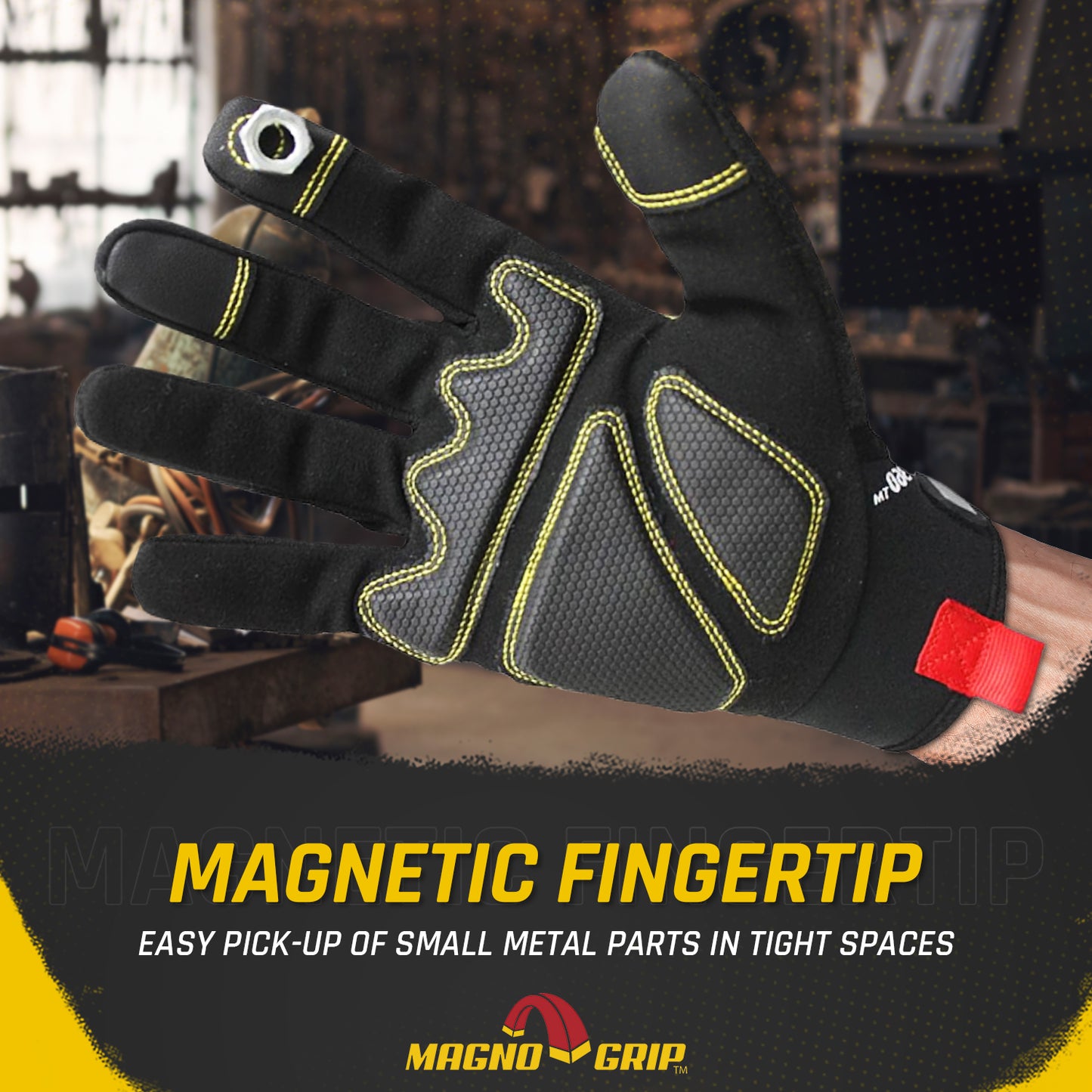 MagnoGrip Pro FingerGrip Magnetic Glove