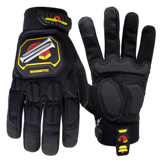 MagnoGrip Pro Impact Magnetic Glove - Black