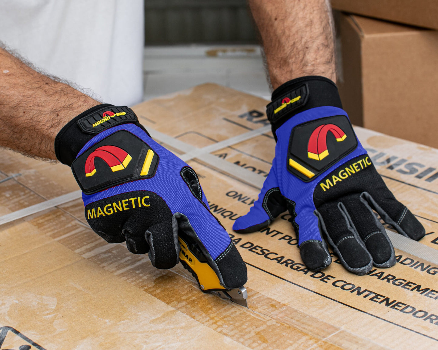 MagnoGrip Pro Performance Magnetic Glove - Blue