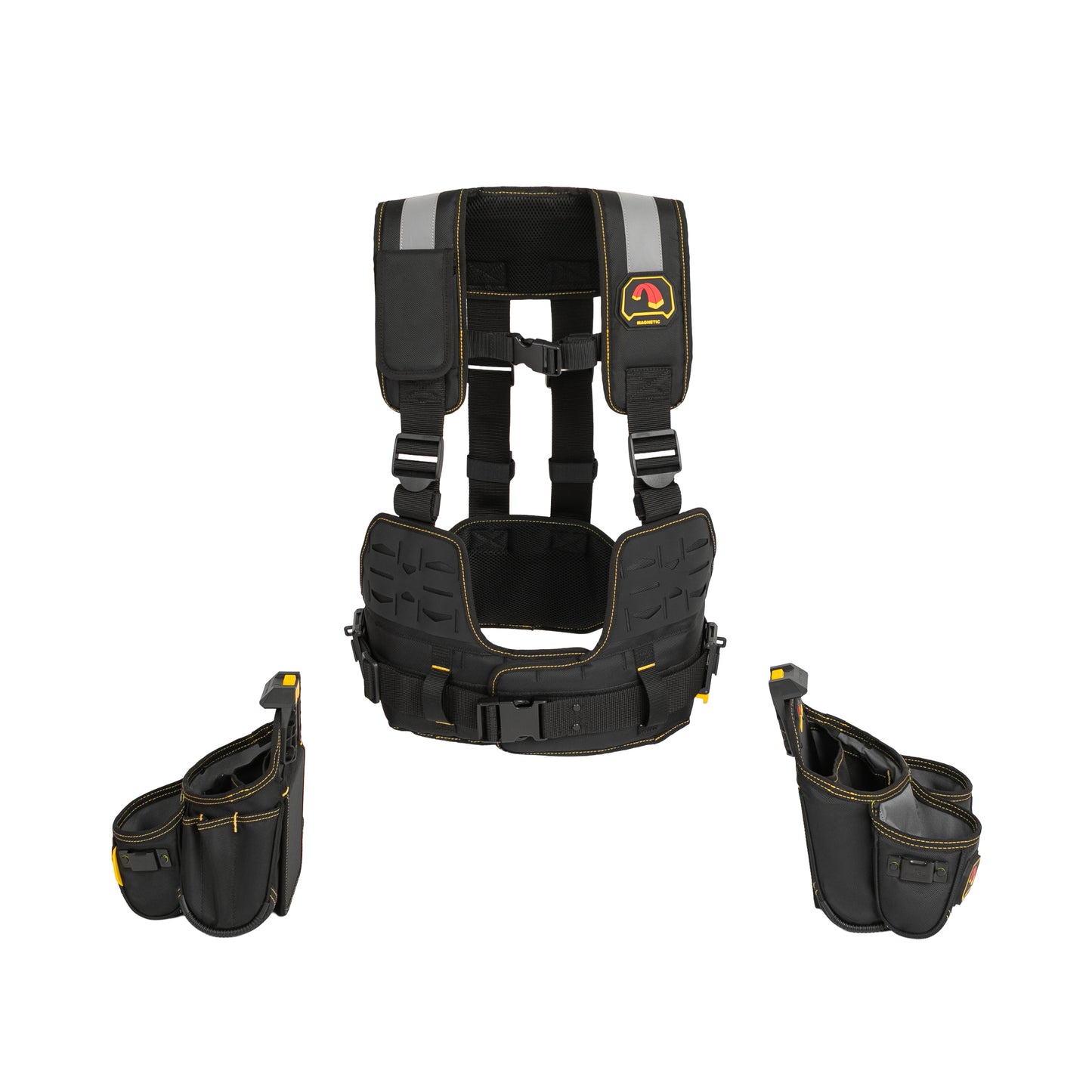 MagnoGrip Snap Lock Tradesman Tool Vest Suspension Rig