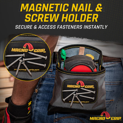 MagnoGrip 3-Pocket Pro Nail Pouch