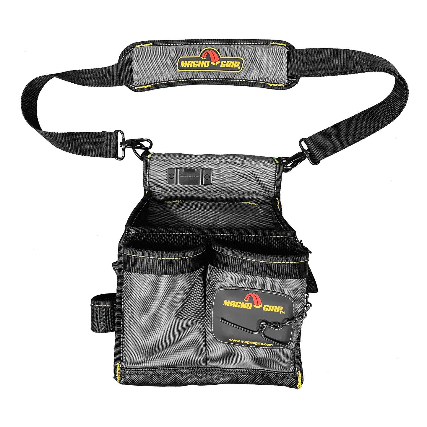 MagnoGrip 20-Pocket Electrician's Pouch with Shoulder Strap