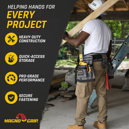 MagnoGrip 19-Pocket Builder’s Tool Belt