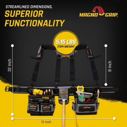 MagnoGrip 37-Pocket Pro Tool Suspension Rig