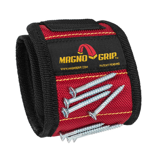 MagnoGrip Magnetic Wristband - Signature Red