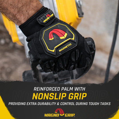 MagnoGrip Pro Impact Magnetic Glove - Black