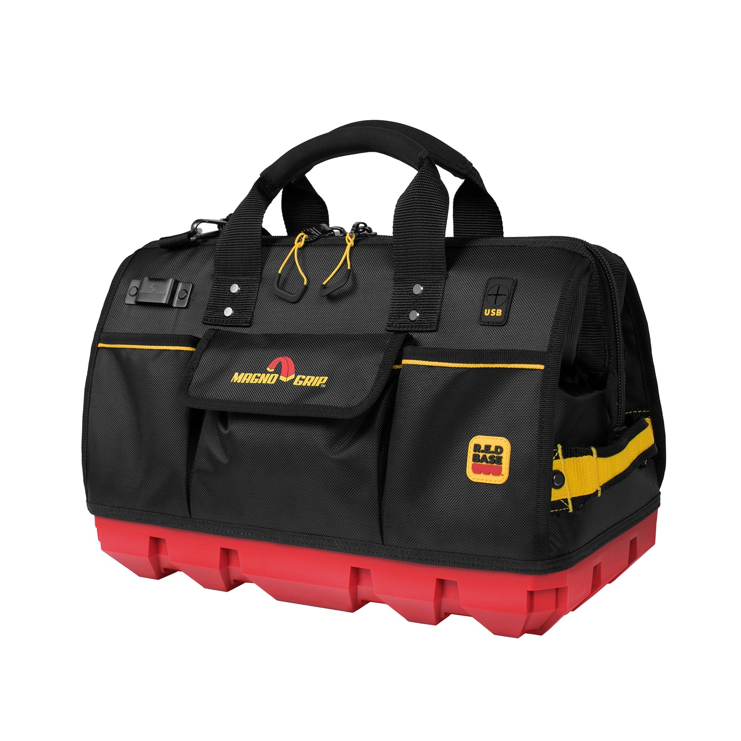 MagnoGrip RED Base 18" Pro Large Mouth Tool Bag