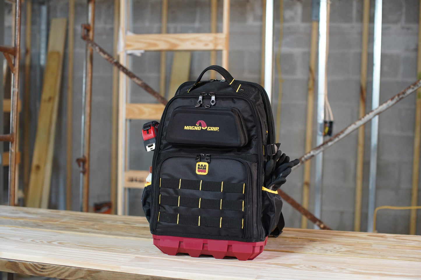 MagnoGrip RED Base Pro Tool Backpack