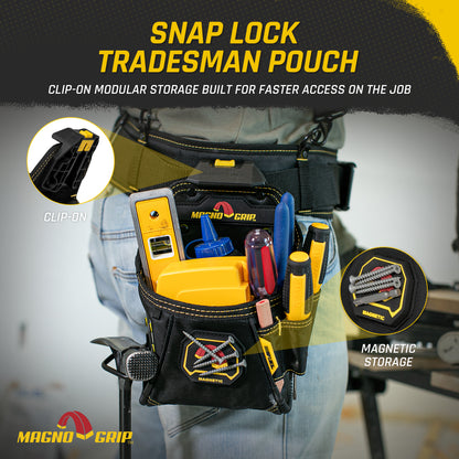 MagnoGrip Snap Lock Tradesman Pouch