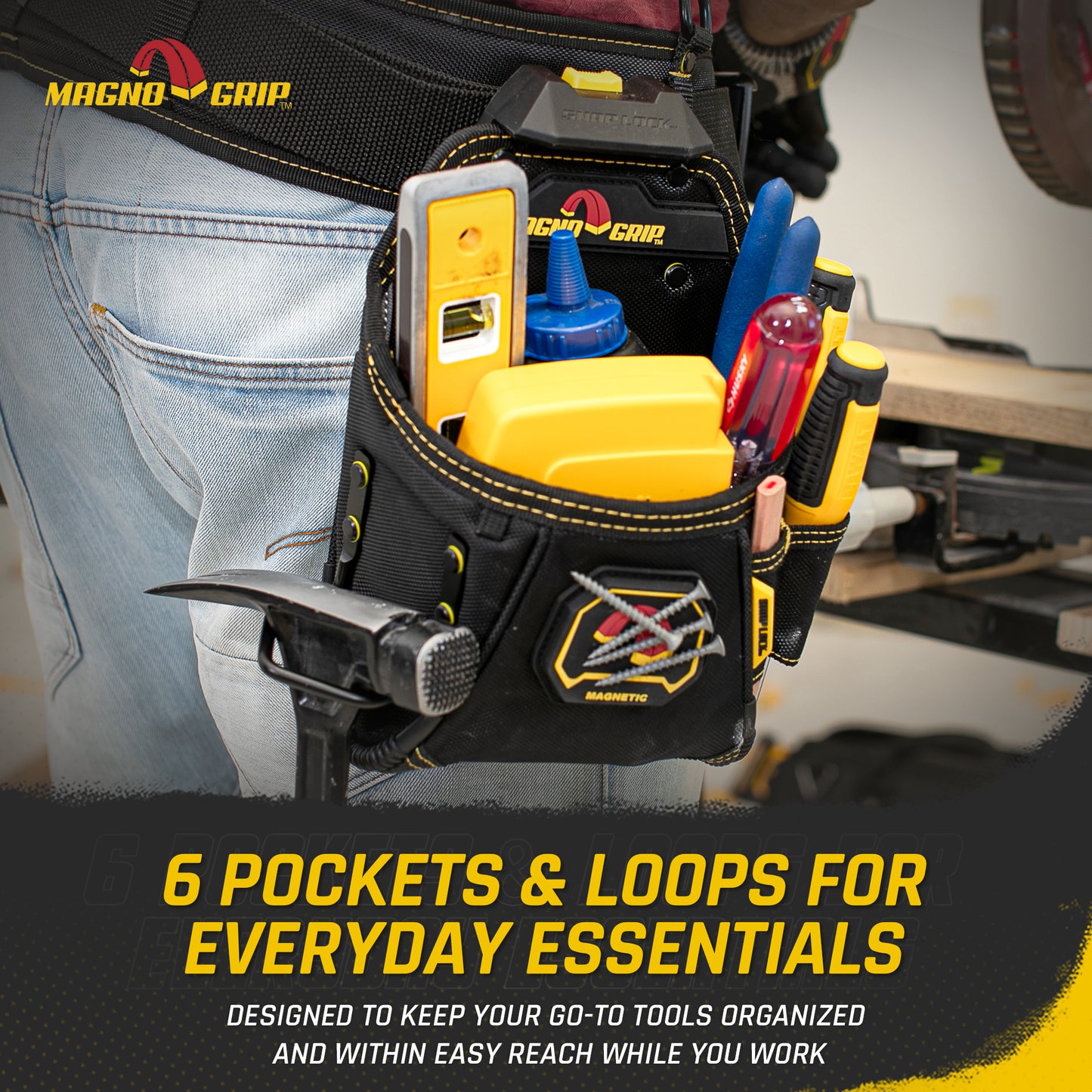 MagnoGrip Snap Lock Tradesman Pouch