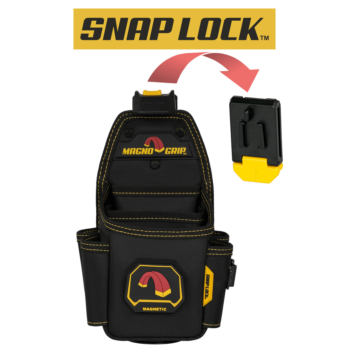 MagnoGrip Snap Lock Utility Pouch