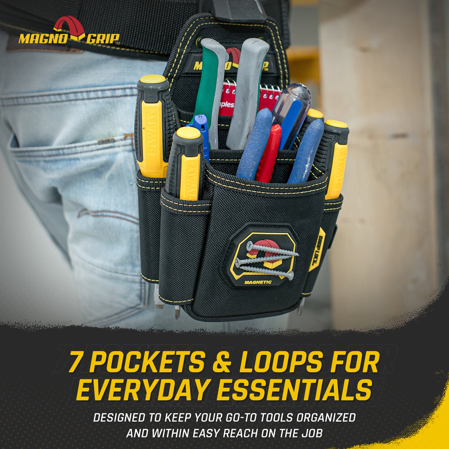 MagnoGrip Snap Lock Utility Pouch