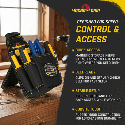 MagnoGrip Snap Lock Utility Pouch