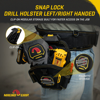 MagnoGrip Snap Lock Drill Holster Left/Right Handed