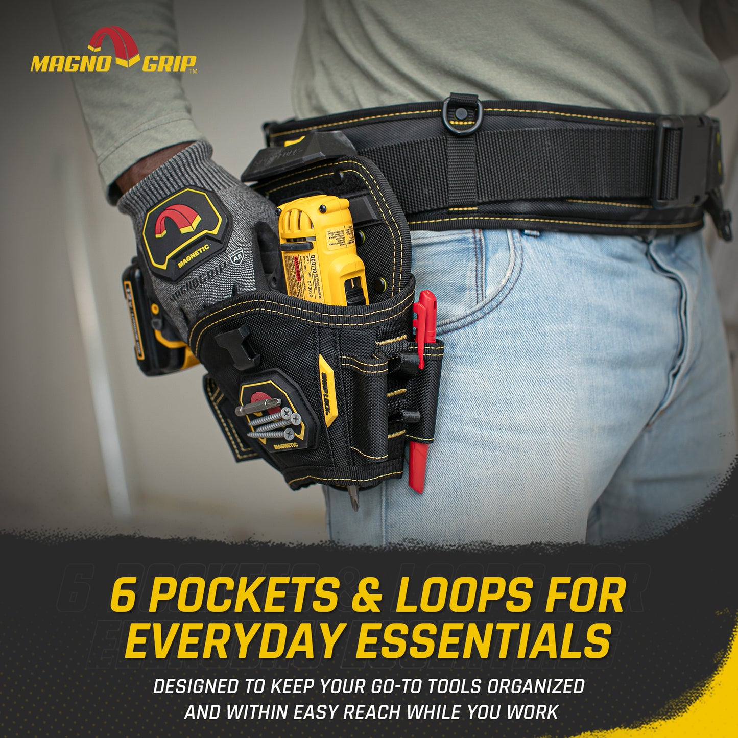 MagnoGrip Snap Lock Drill Holster Left/Right Handed