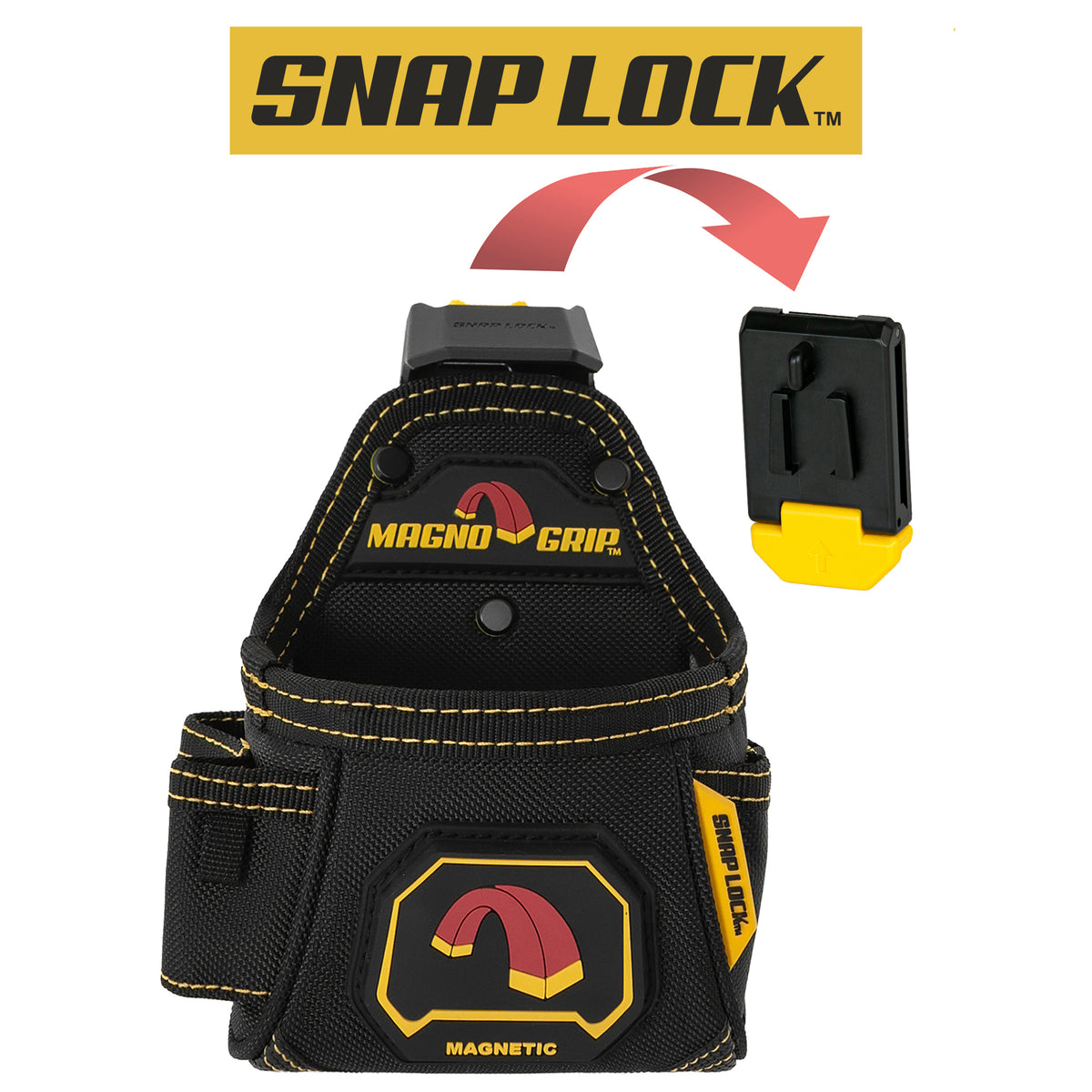 MagnoGrip Snap Lock Fastener Pouch