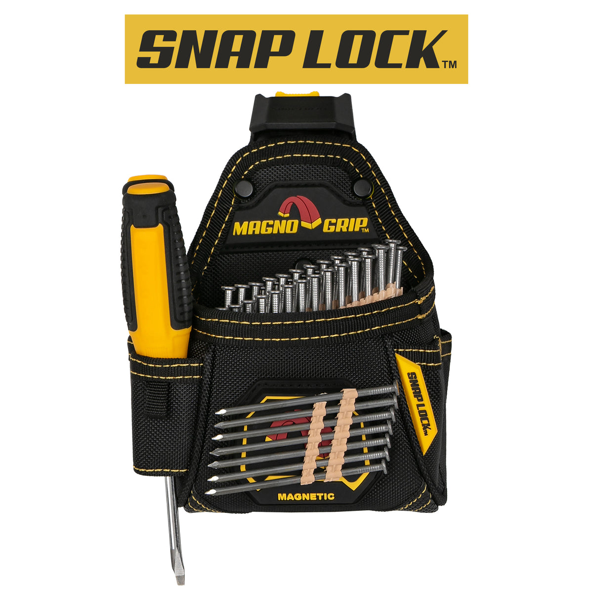 MagnoGrip Snap Lock Fastener Pouch
