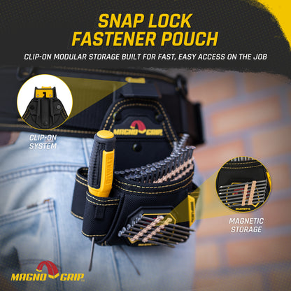 MagnoGrip Snap Lock Fastener Pouch