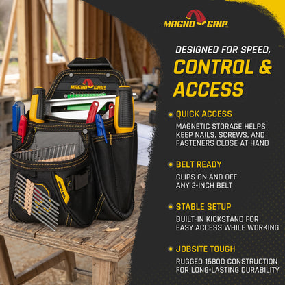 MagnoGrip Snap Lock Contractor Pouch