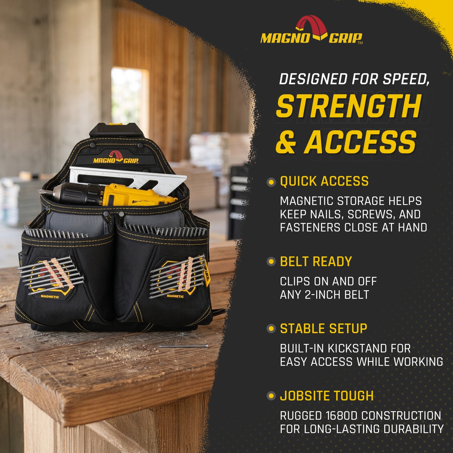 MagnoGrip Snap Lock Framer Pouch