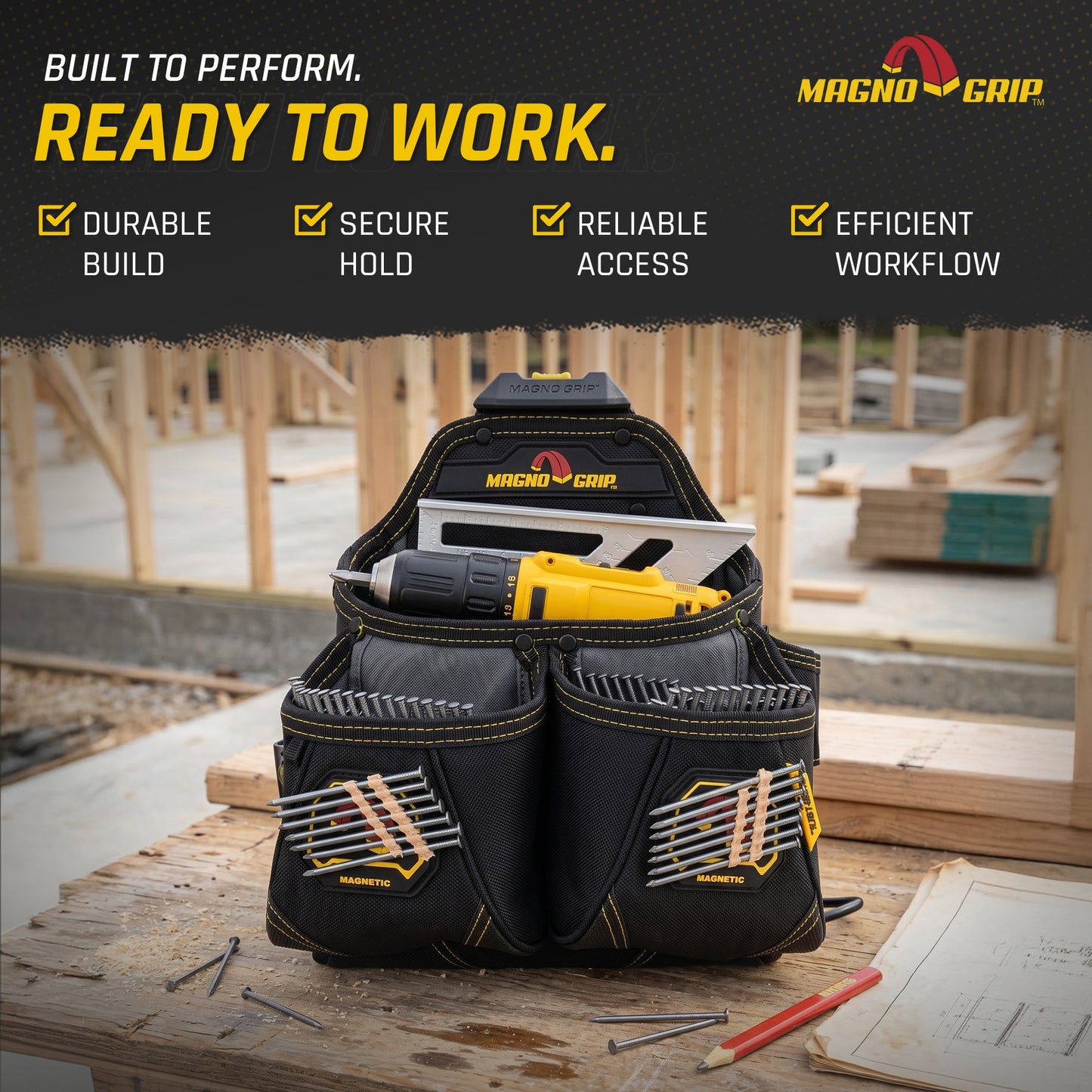 MagnoGrip Snap Lock Framer Pouch