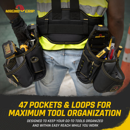 MagnoGrip Snap Lock Tradesman Tool Vest Suspension Rig