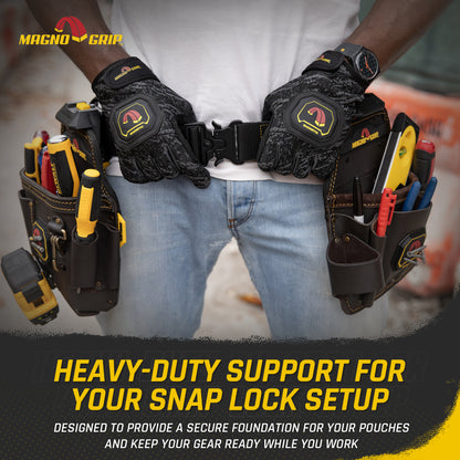 MagnoGrip Snap Lock Quick Release Work Belt