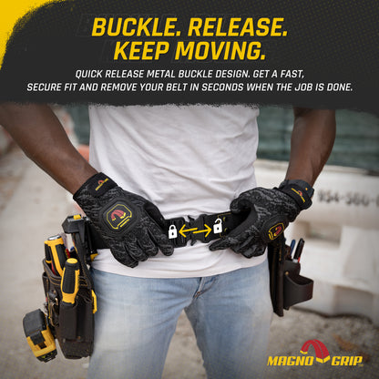 MagnoGrip Snap Lock Quick Release Work Belt