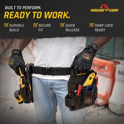 MagnoGrip Snap Lock Quick Release Work Belt