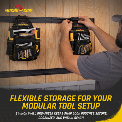 MagnoGrip Snap Lock Wall Organizer