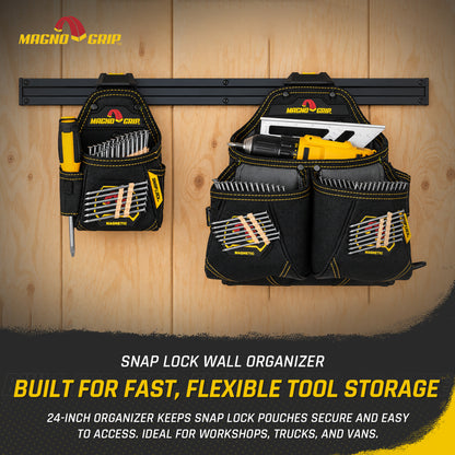 MagnoGrip Snap Lock Wall Organizer