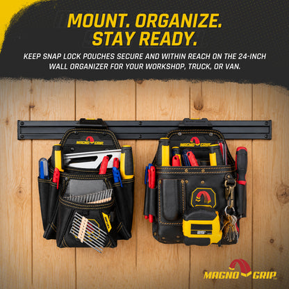 MagnoGrip Snap Lock Wall Organizer