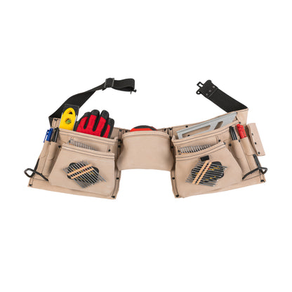 MagnoGrip Suede Leather Carpenter Apron