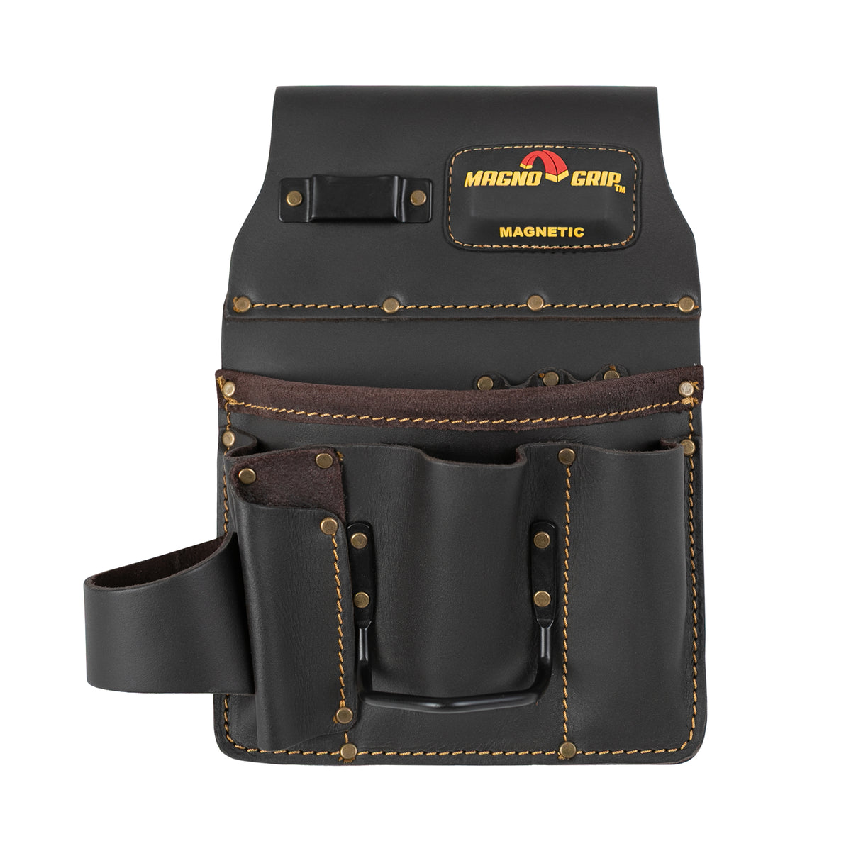 MagnoGrip Oil Tanned Leather Utility Pouch