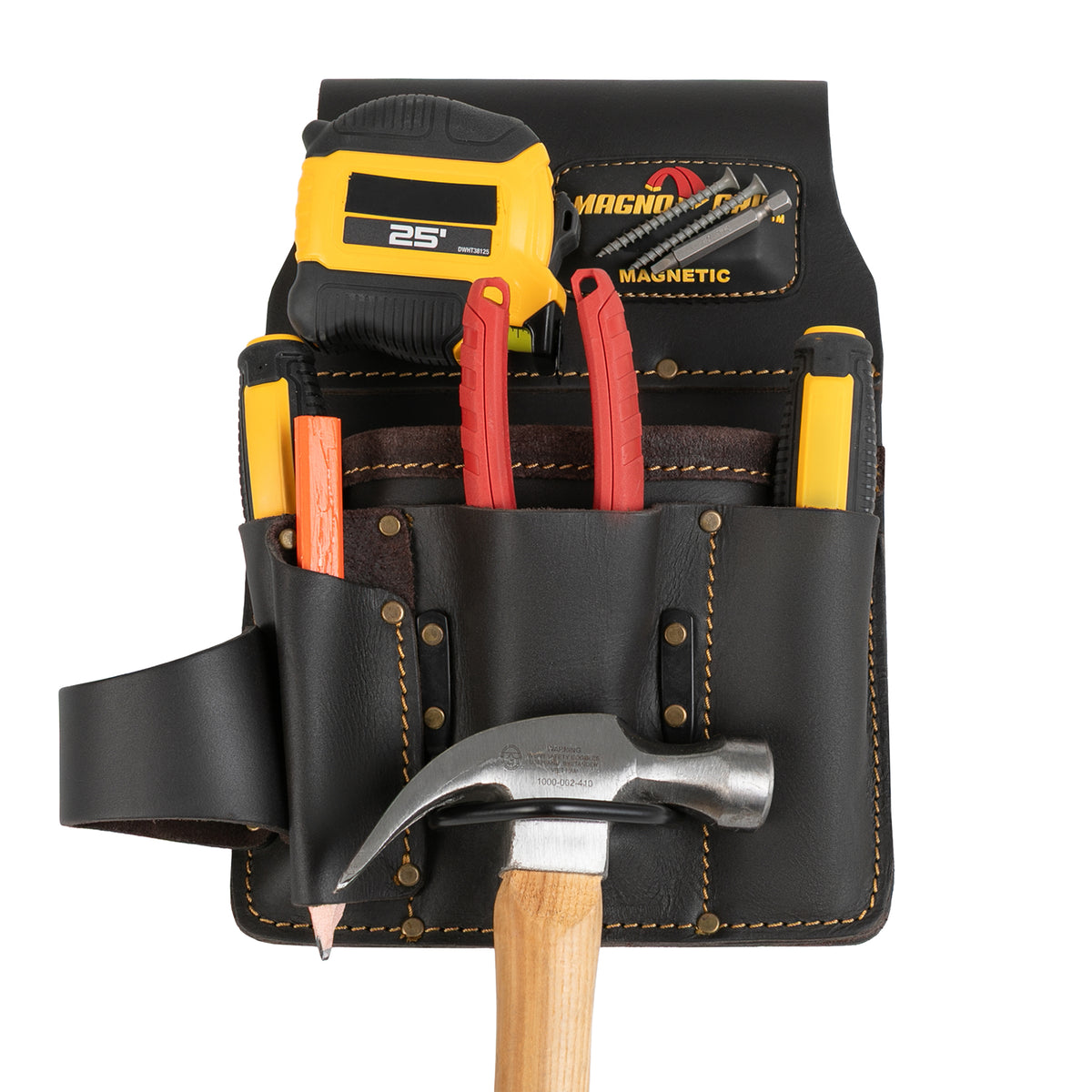 MagnoGrip Oil Tanned Leather Utility Pouch