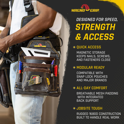 MagnoGrip Snap Lock Tradesman Tool Vest