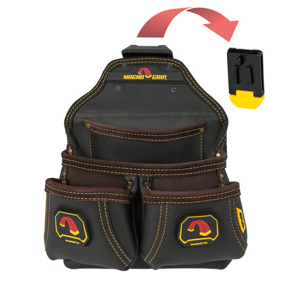 MagnoGrip Snap Lock Oil Tanned Leather Framer Pouch