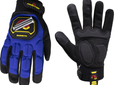 MagnoGrip Pro Impact Glove with Magnetic Storage in color Blue