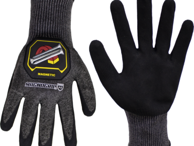 MagnoGrip Level 5 Impact Cut Resistant Glove with Magnetic Storage